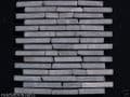 Glasgow Grey  Marble Brick Bone Mosaic tiles